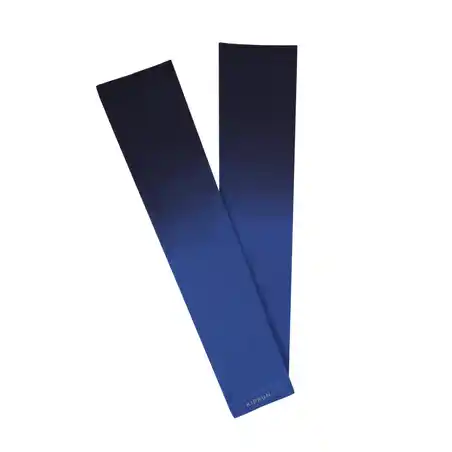 Running Arm Covers Cold Protection - Black/Blue