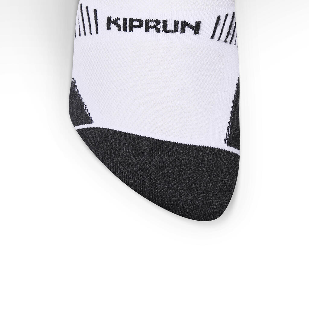 ECO-DESIGN RUN900 MID FINE RUNNING SOCKS - WHITE