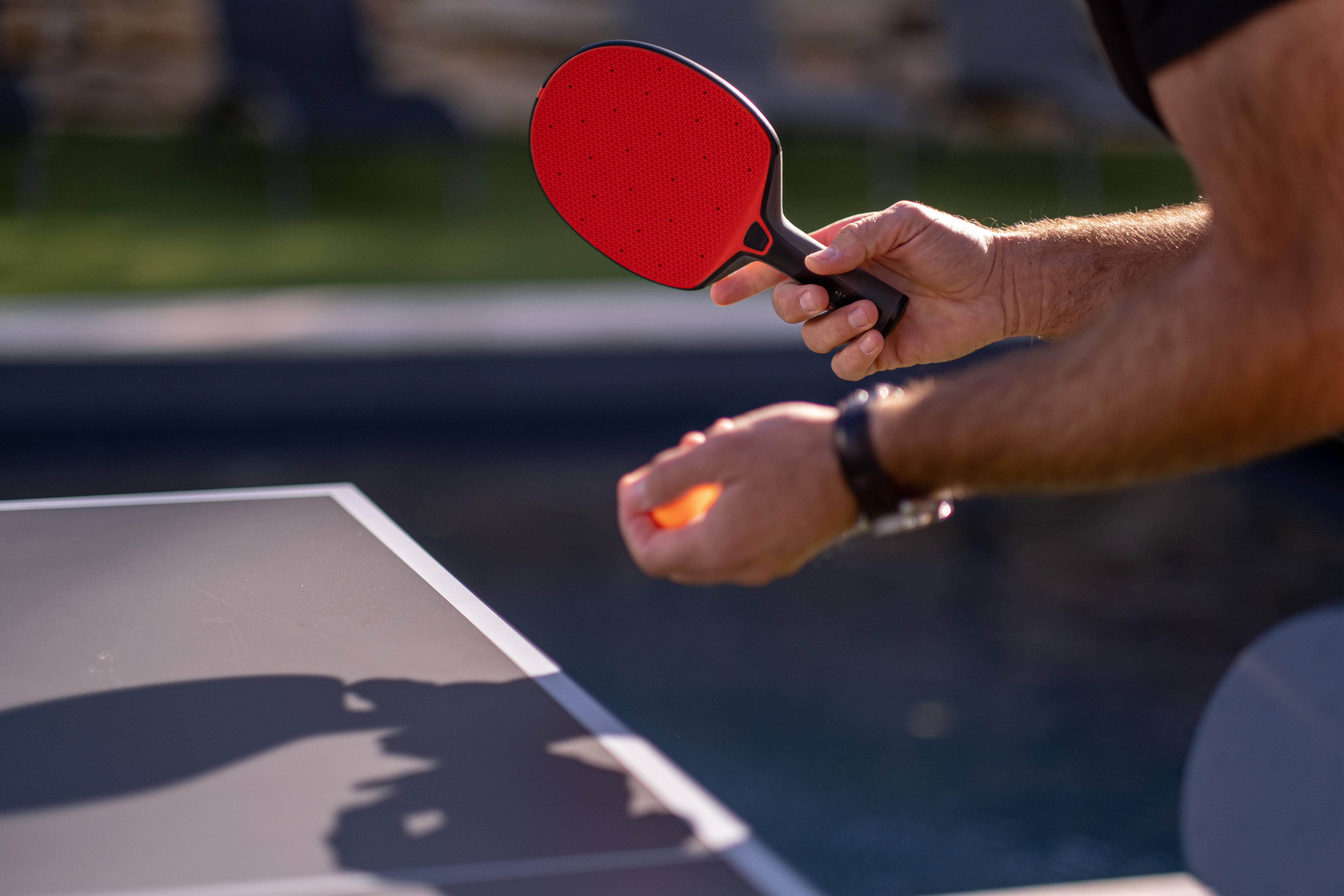 PPR 130 O RACCHETTA DA PING PONG PER IMPIEGHI GRAVOSI NERO ROSSO