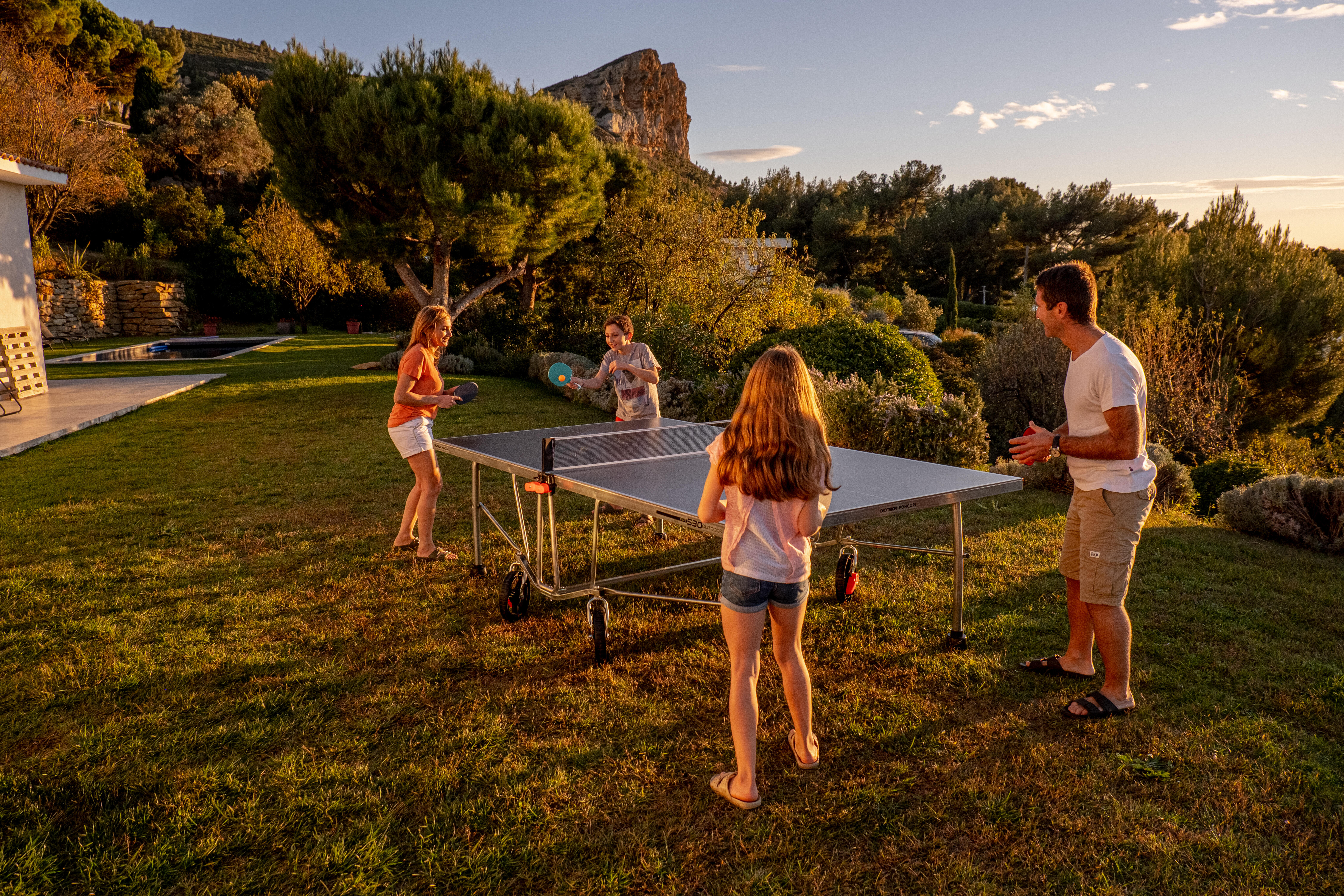 Raquette de tennis sur table PPR 130 Outdoor - PONGORI