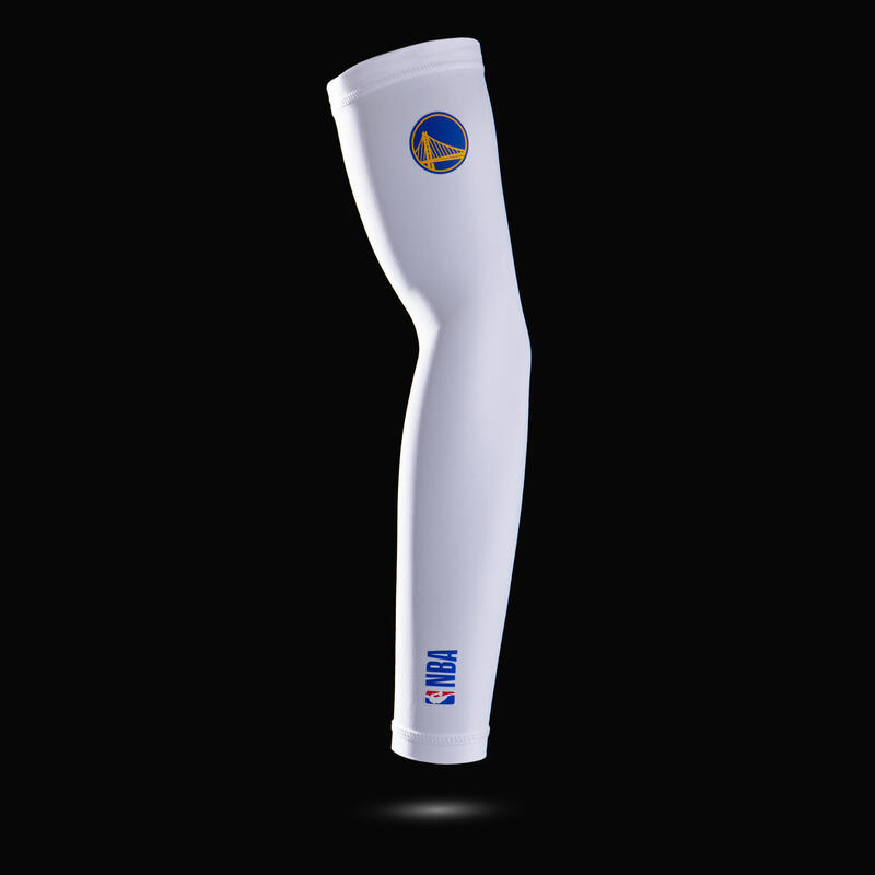 Manchon de basketball NBA Golden State Warriors Adulte - E500 blanc