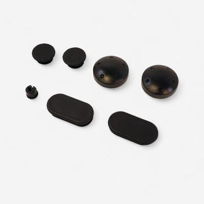 Set plastic doppen