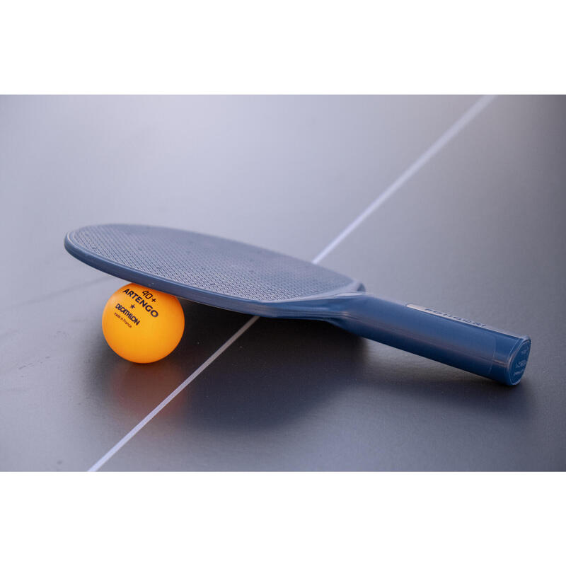 RAQUETE DE PING PONG RESISTENTE PPR 100 O CINZENTO