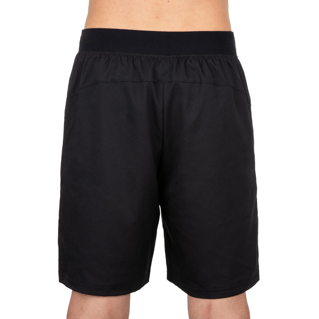 Men's Breathable Padel Shorts 500 - Black