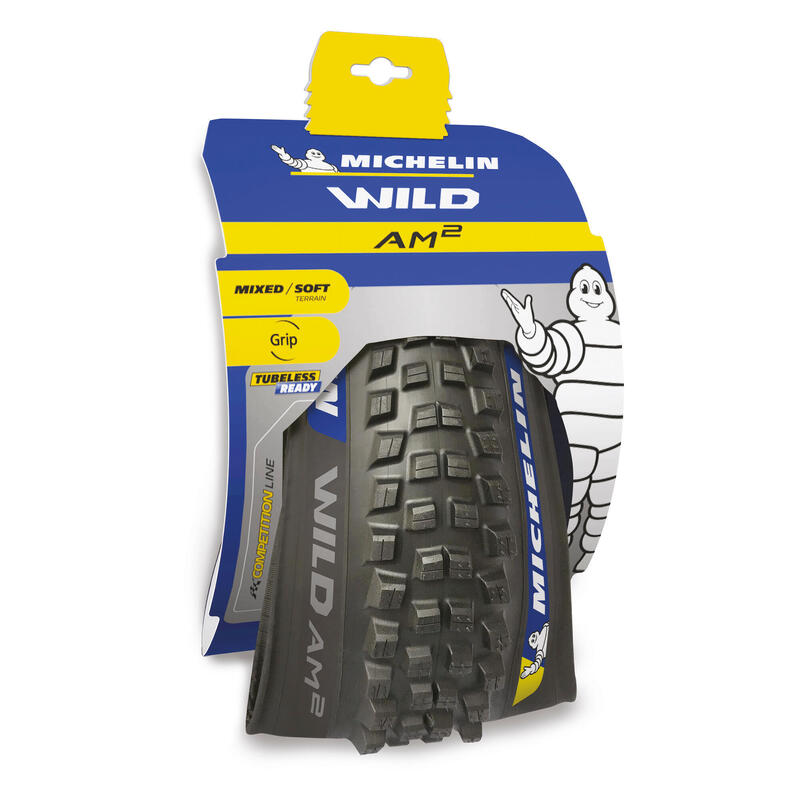 PNEU VTT MICHELIN WILD AM2 COMPETITION LINE 29 x 2,4 Tubeless Ready