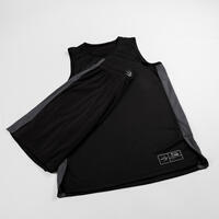 Men's/Women's Basketball Shorts SH500 - Black