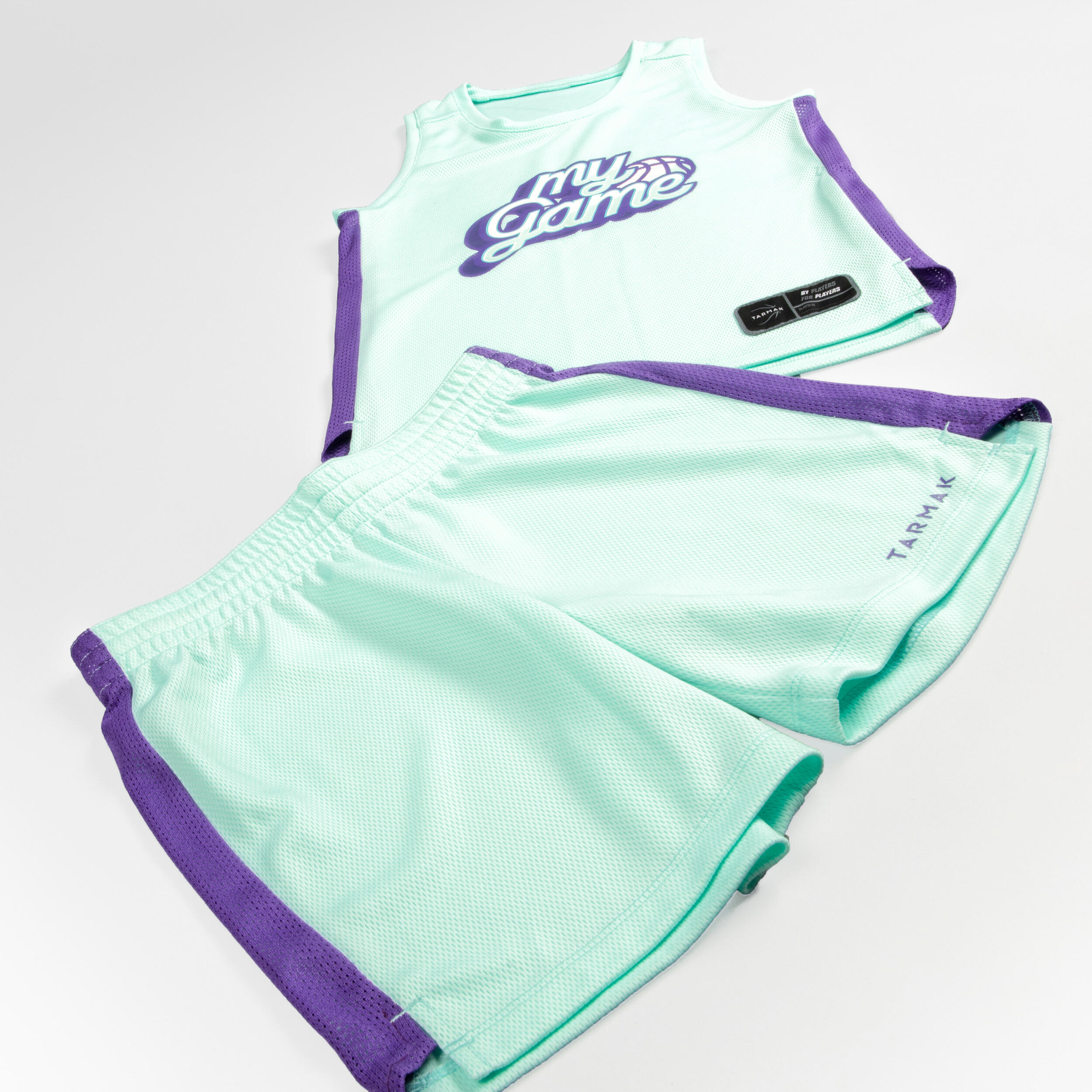 Girls' Basketball Shorts SH50 My Game 2/3