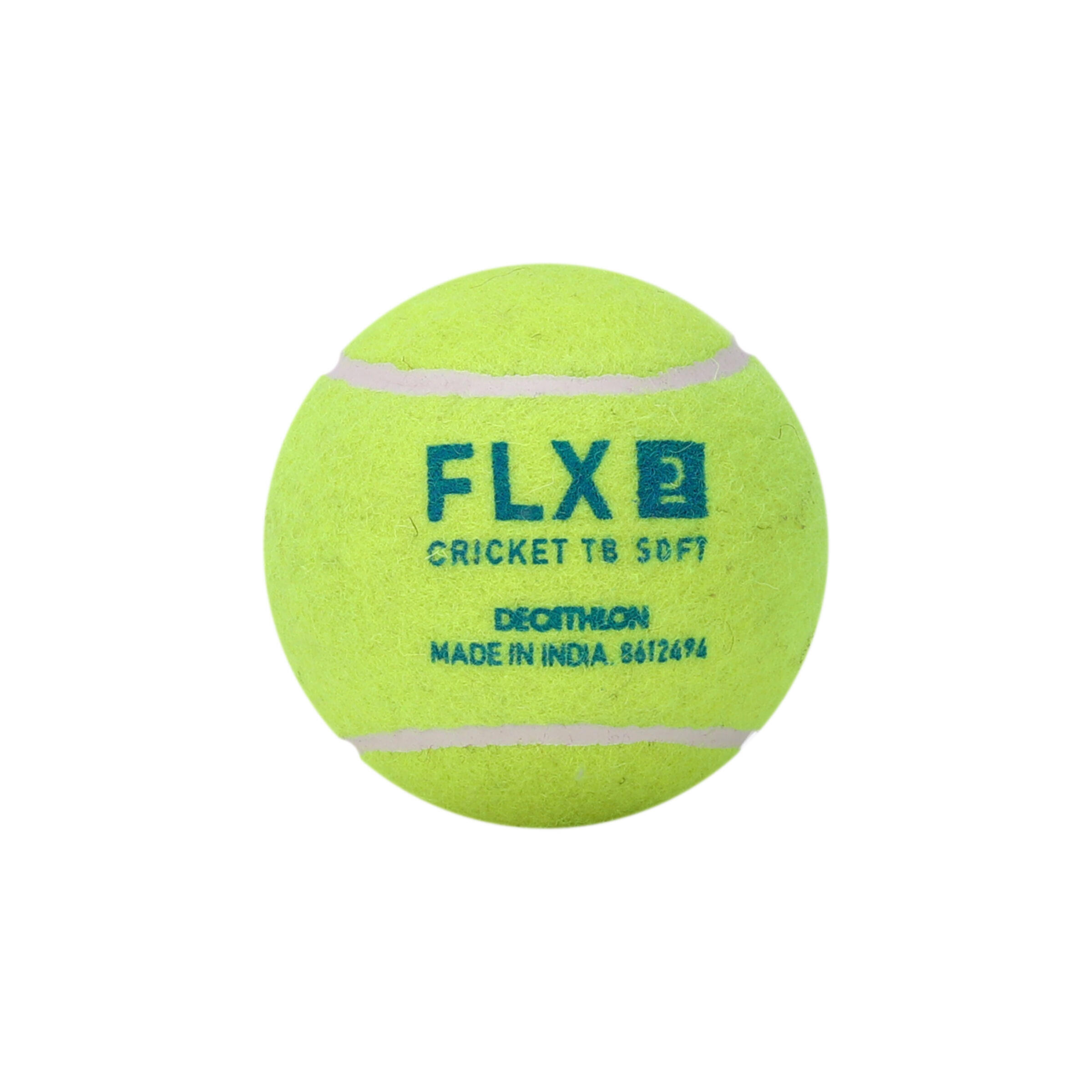 Cricket Tennis Ball TB Soft Flexible & Lightweight -  1