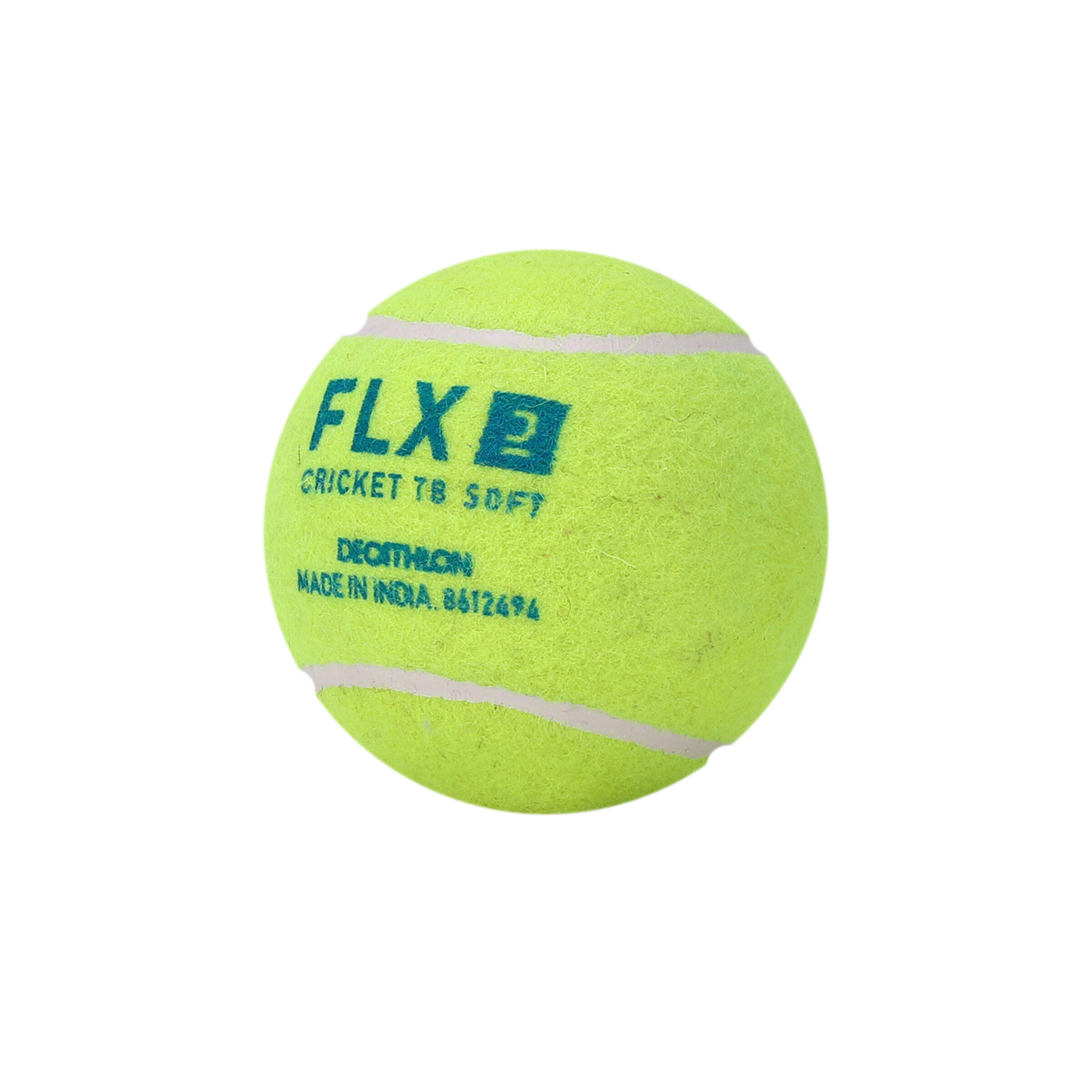 Cricket Tennis Ball TB Soft Flexible & Lightweight -  2