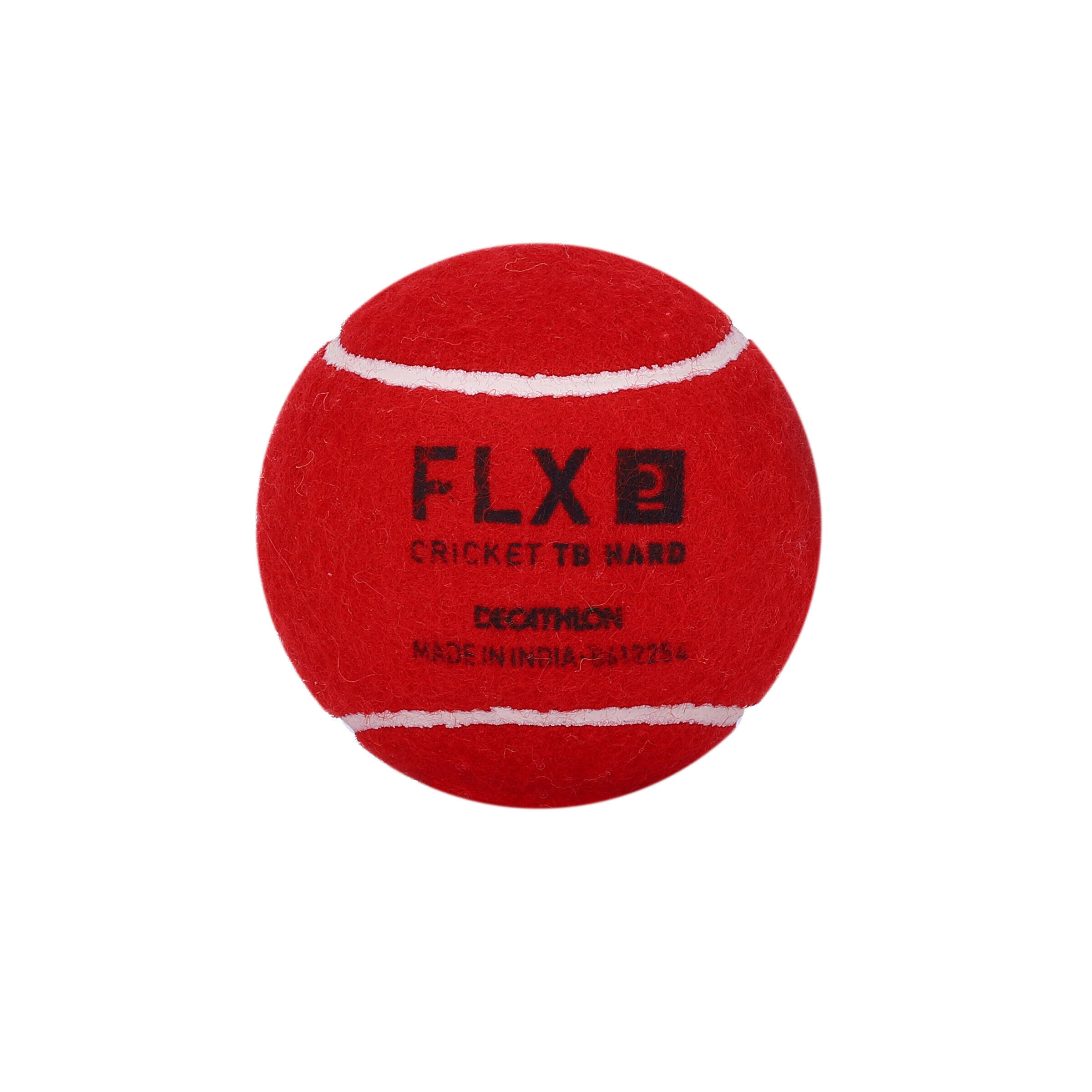 Tennis Cricket Ball Hard 130g Durable & High Bounce Red -  1