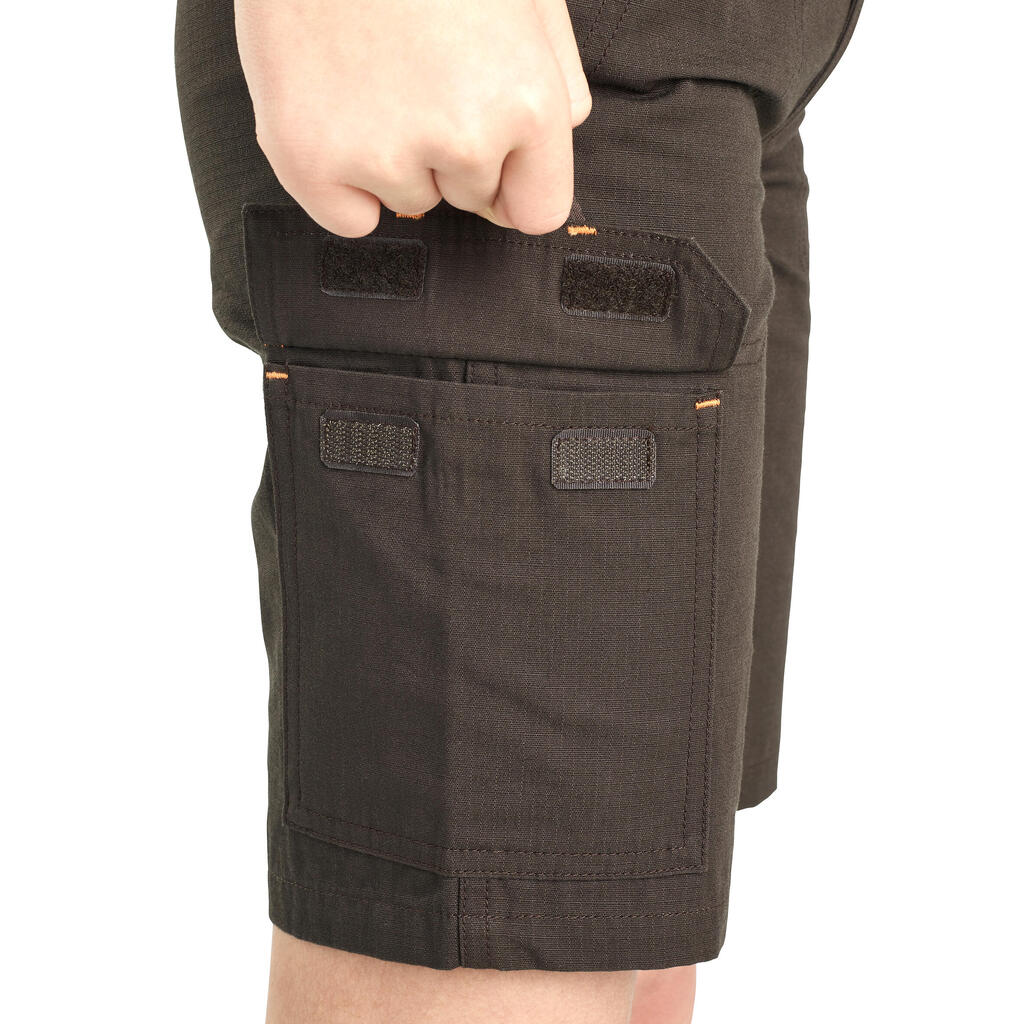 Junior Country Sport Bermuda Shorts 500 Brown