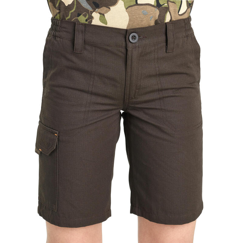 Bermudashorts Kinder 500 braun