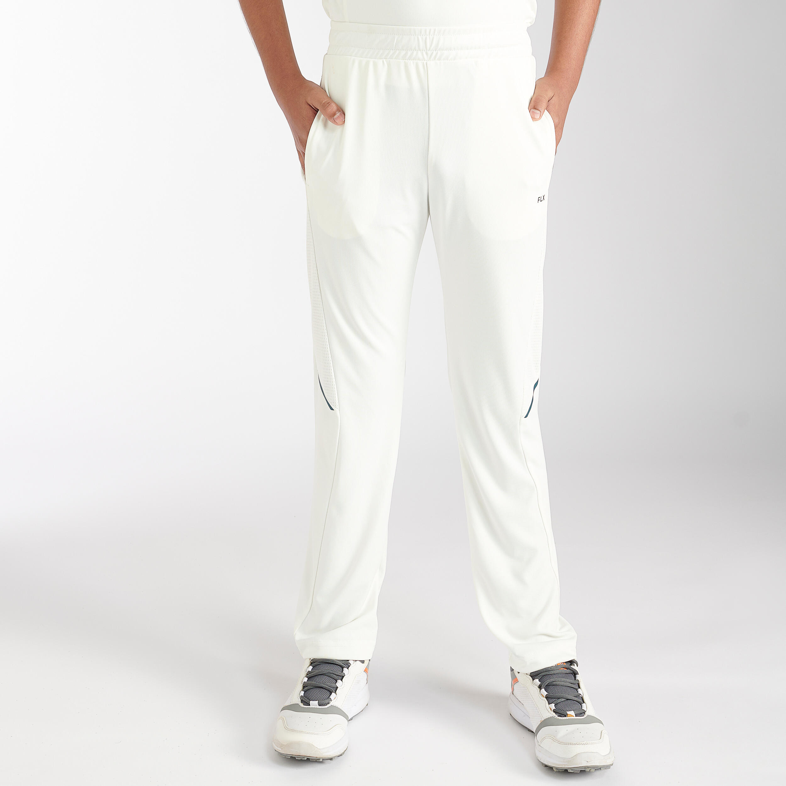 FLX CRICKET WHITE TROUSER TS 500 ECO KIDS