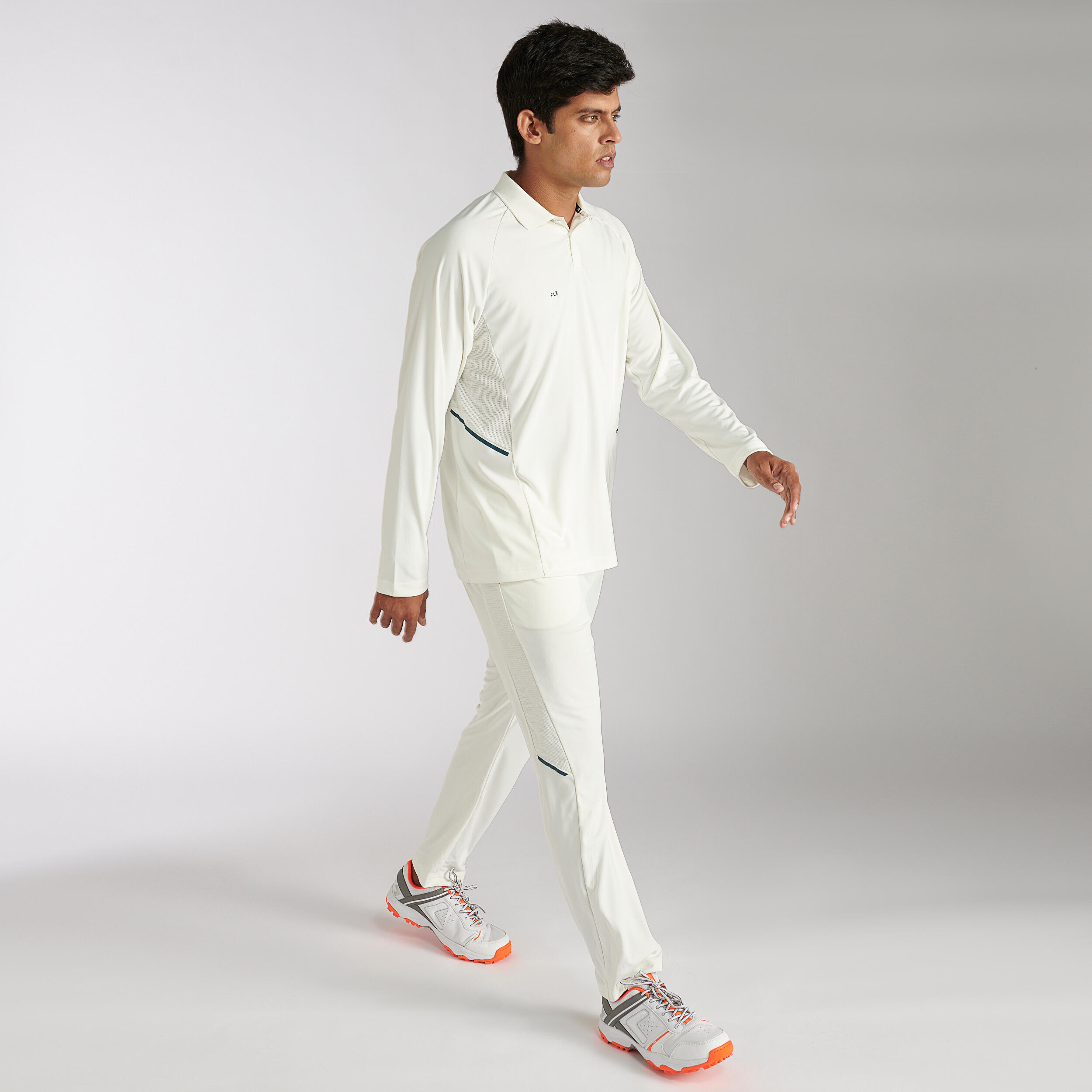 CRICKET WHITE TROUSER TS 500 ECO MEN 4/5