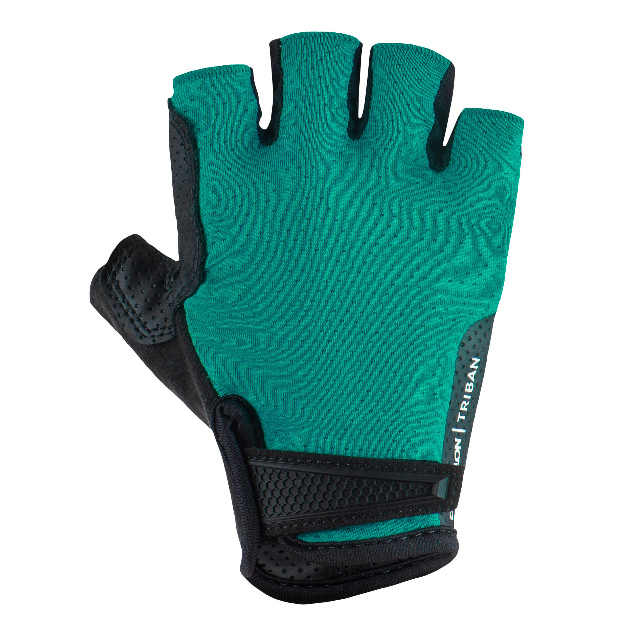 VAN RYSEL Road Cycling Gloves RoadC 900 - Green