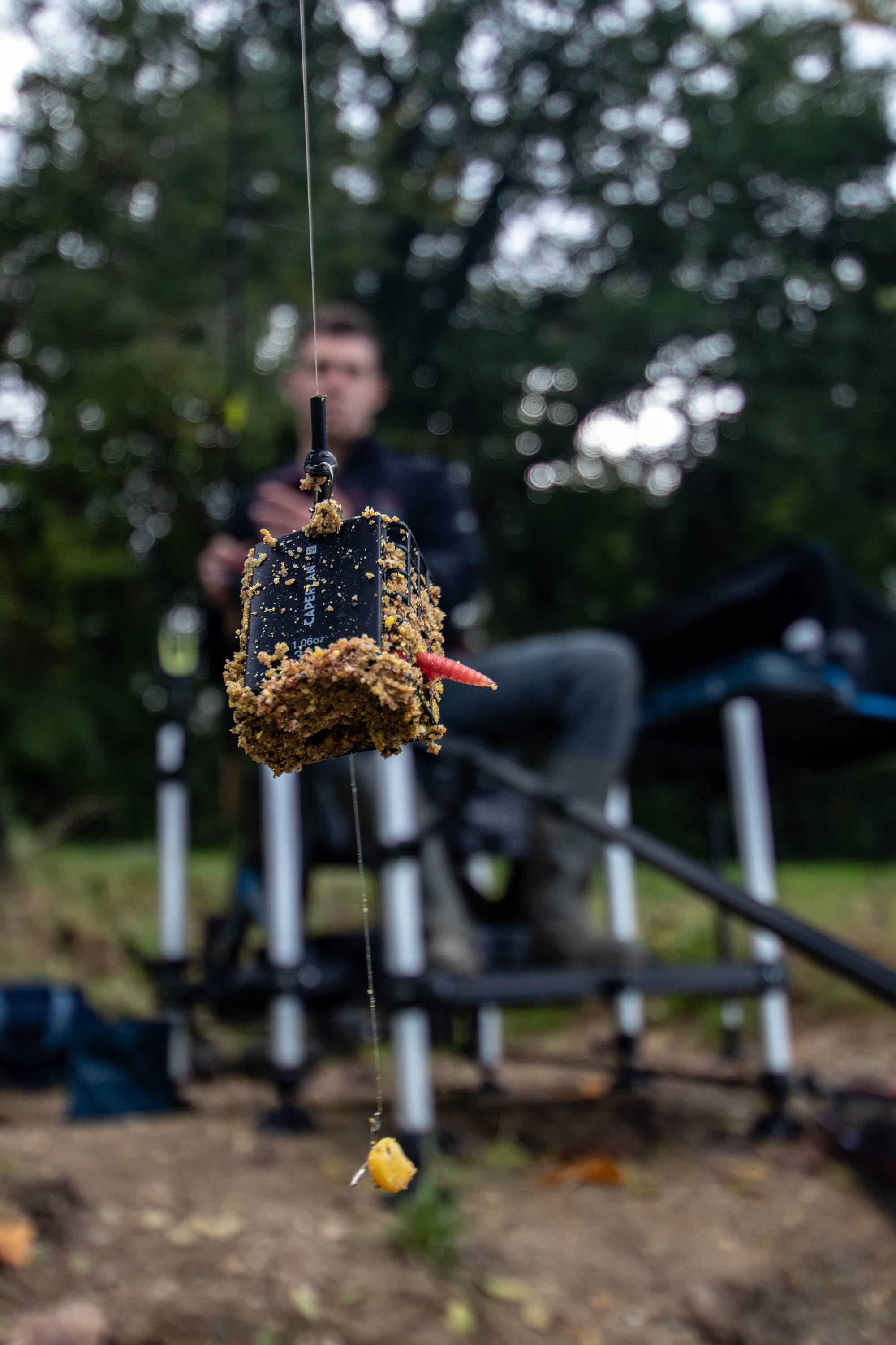 Rechthoekige voerkorf voor feedervissen SF 25 gram 7/7