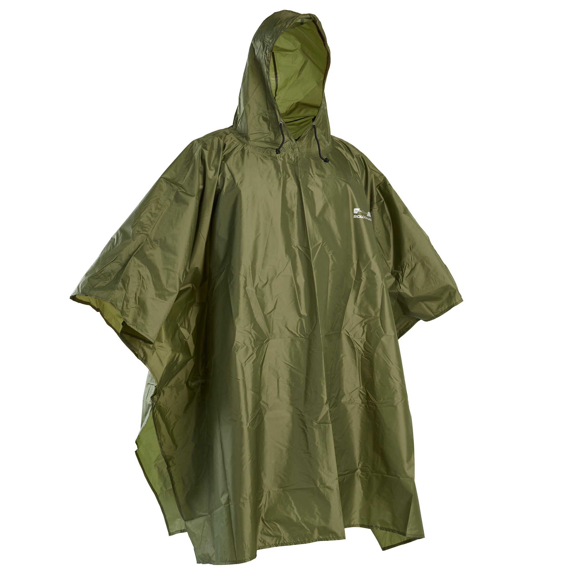 Poncho Caza Solognac Glenarm 100 Adulto Impermeable Verde SOLOGNAC |  Decathlon