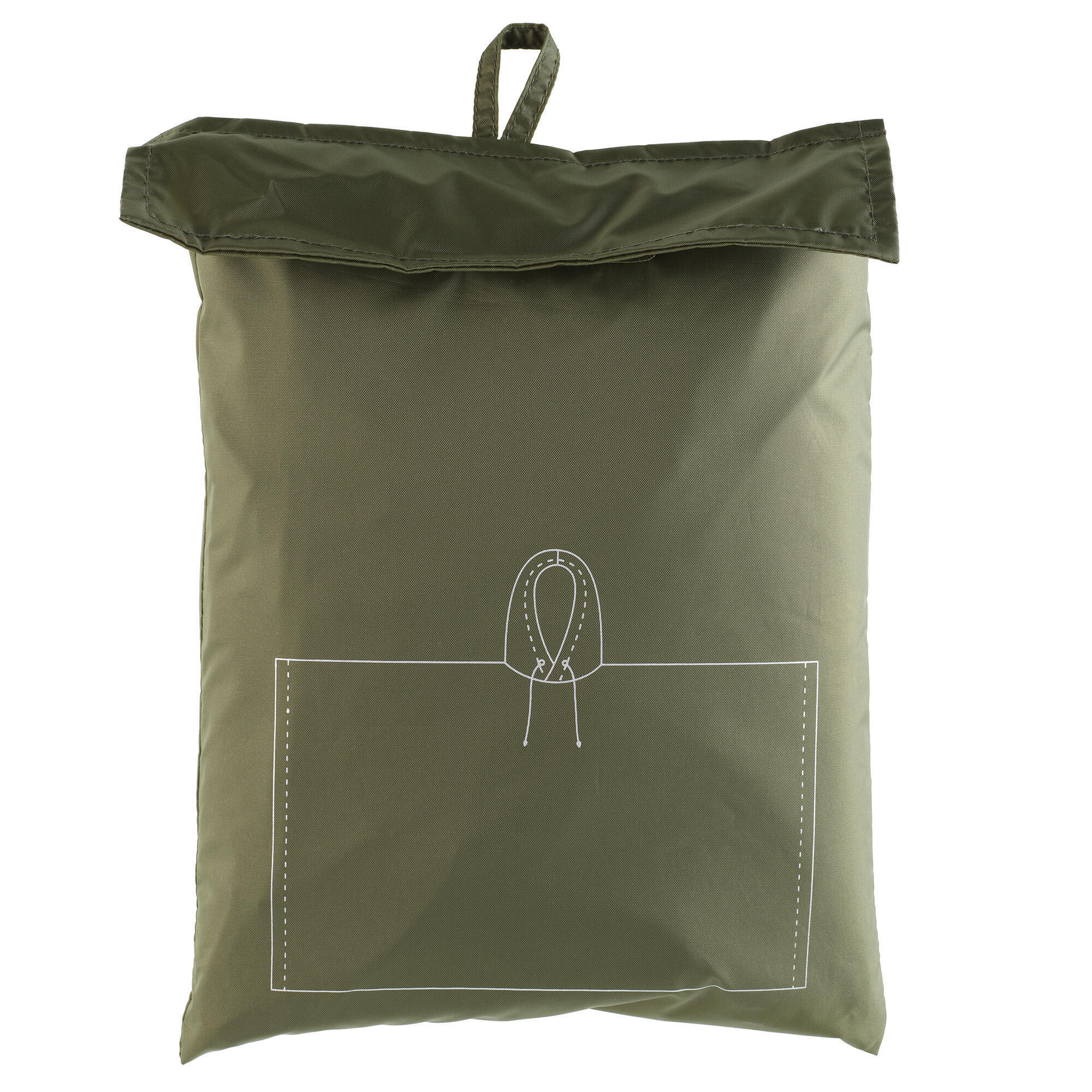 PONCHO ANTIPIOGGIA GLENARM VERDE 100