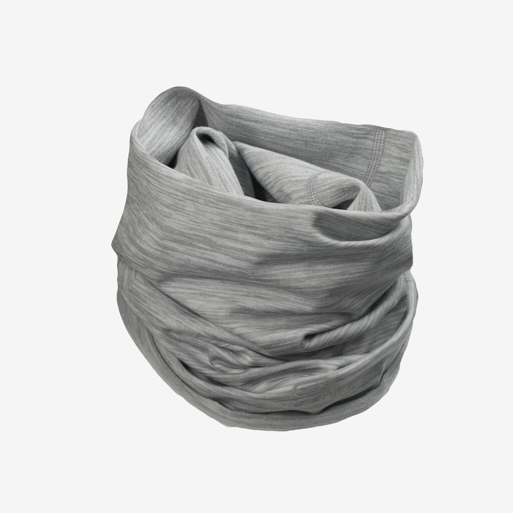 Tour de cou running / Bandeau multifonctions Homme Femme -KIPRUN noir