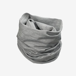 Fascia multiuso running grigio melange