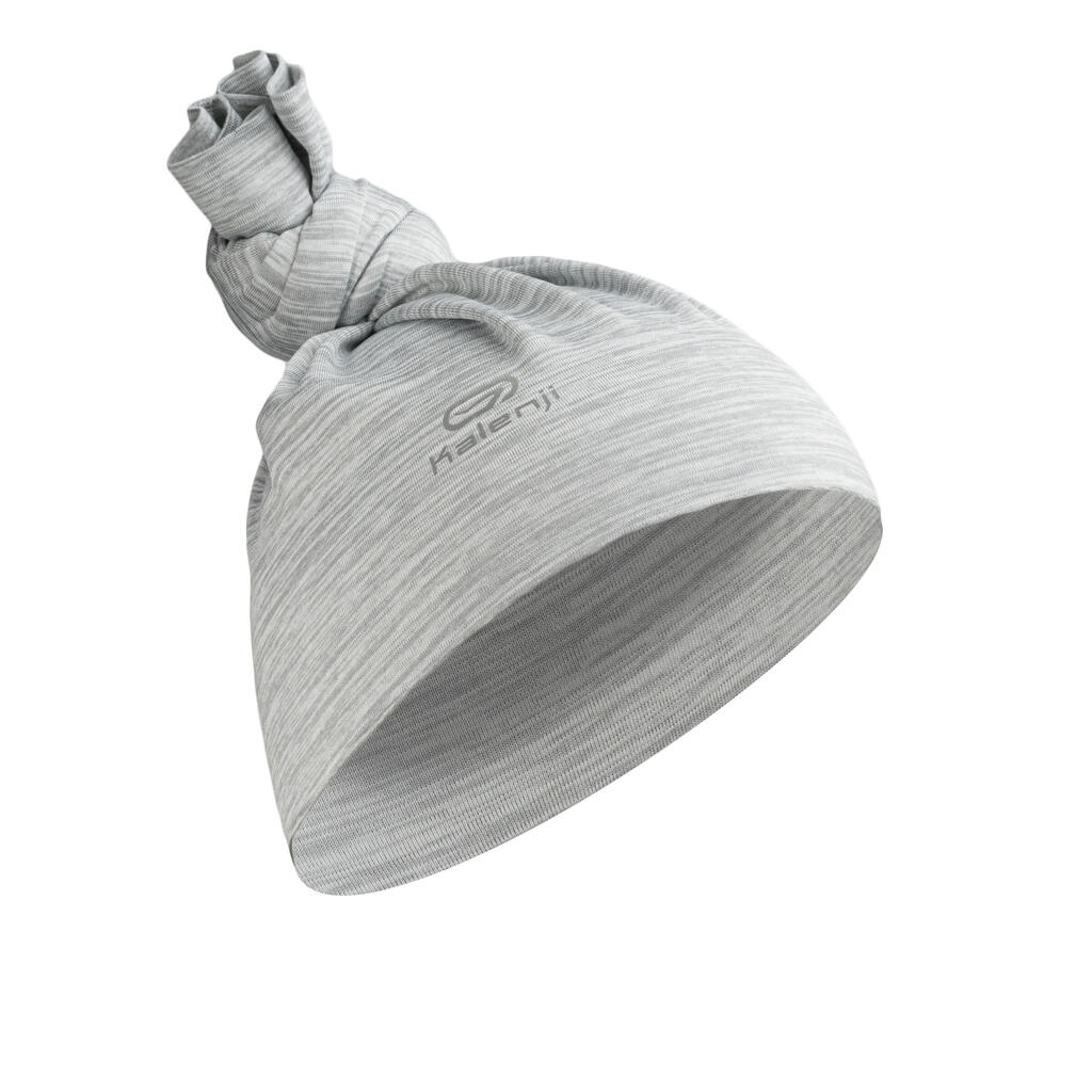 Unisex bežecký nákrčník/čelenka multifunkčný tmavý kaki