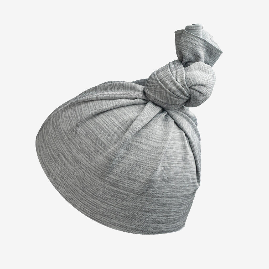 GREJAČ ZA VRAT/VIŠENAMENSKA TRAKA ZA GLAVU ZA TRČANJE KIPRUN UNISEX - SIVO/BELI