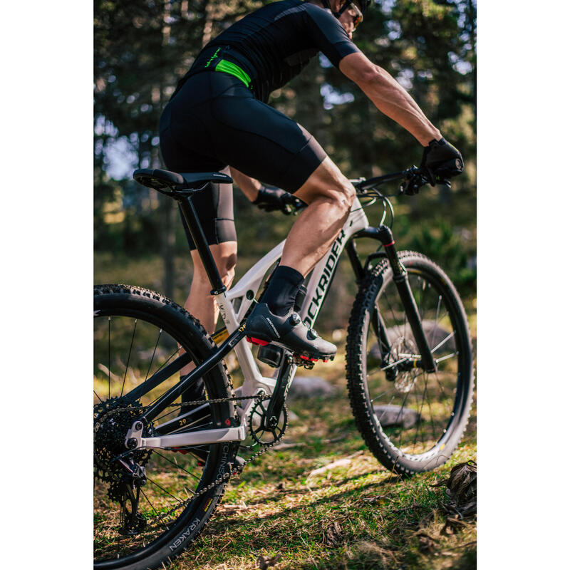 MTB Shorts ST 900 mit Trägern Herren schwarz