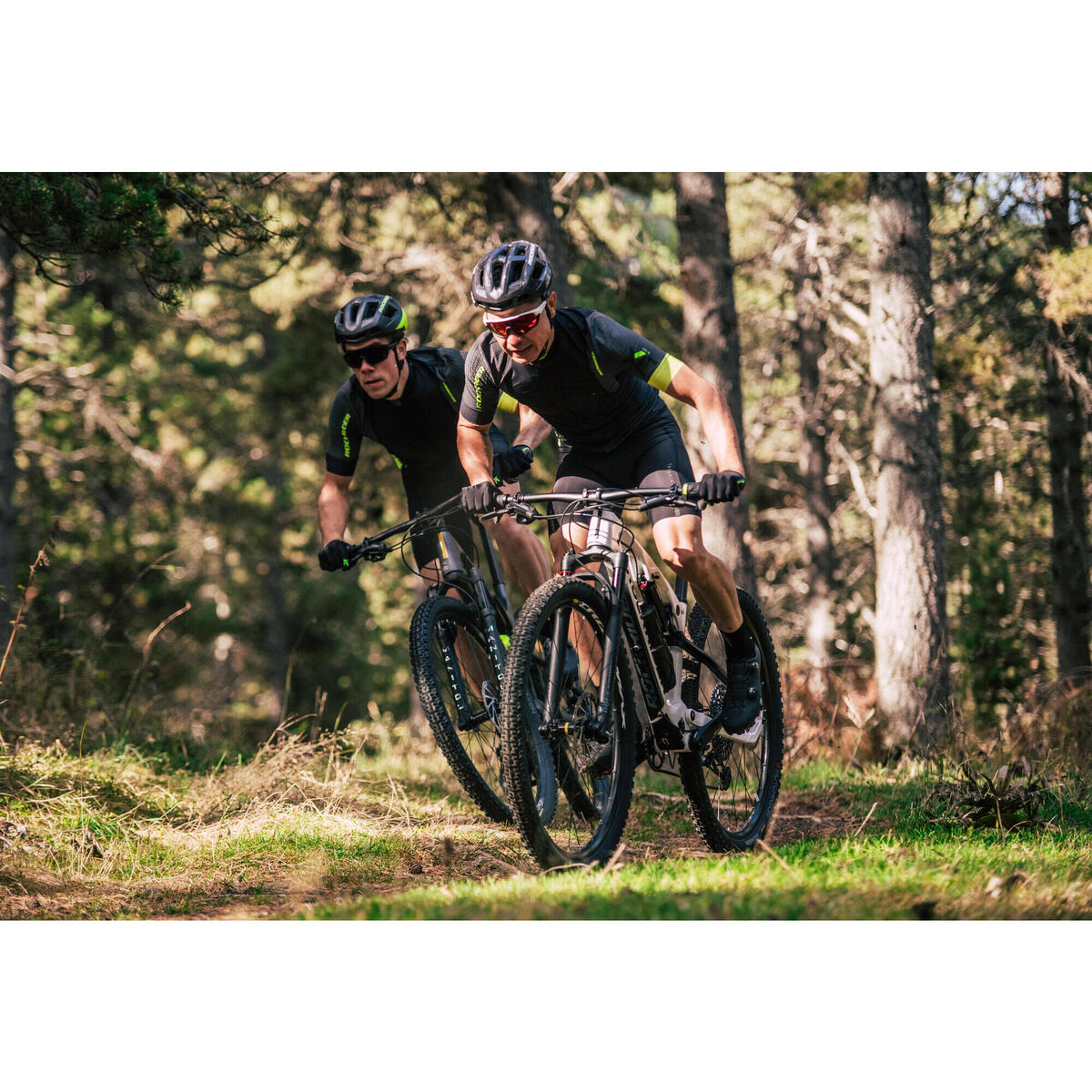 casco bicicleta mtb adulto rockrider xc negro