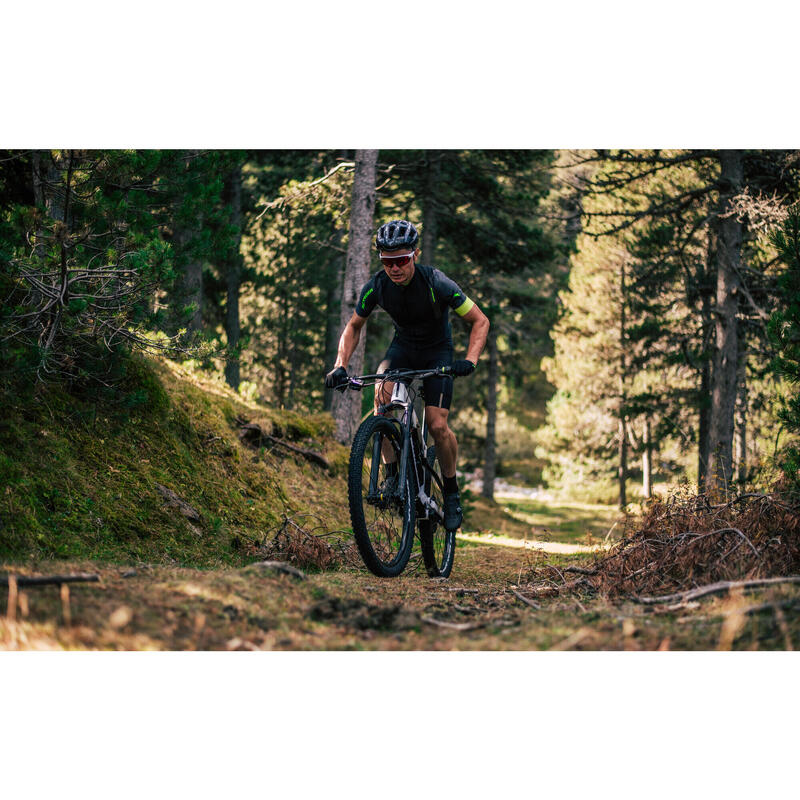 Fahrradhelm MTB Race XC grau 