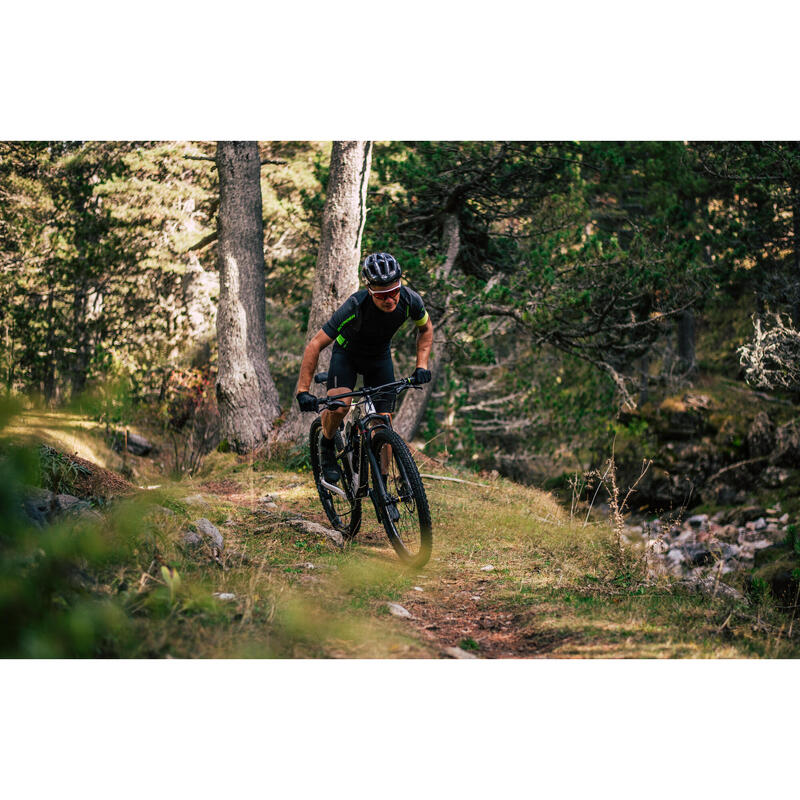 Fahrradhelm MTB Race XC grau 