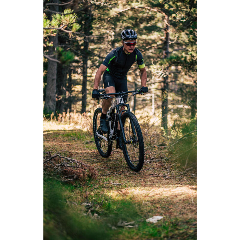 Fahrradhelm MTB Race XC grau 