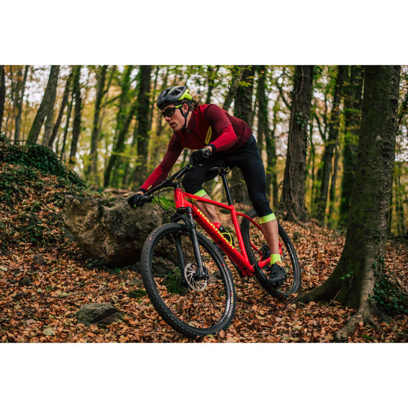 VEST VTT XC mi saison ML homme rouge