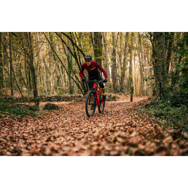 VEST VTT XC mi saison ML homme rouge