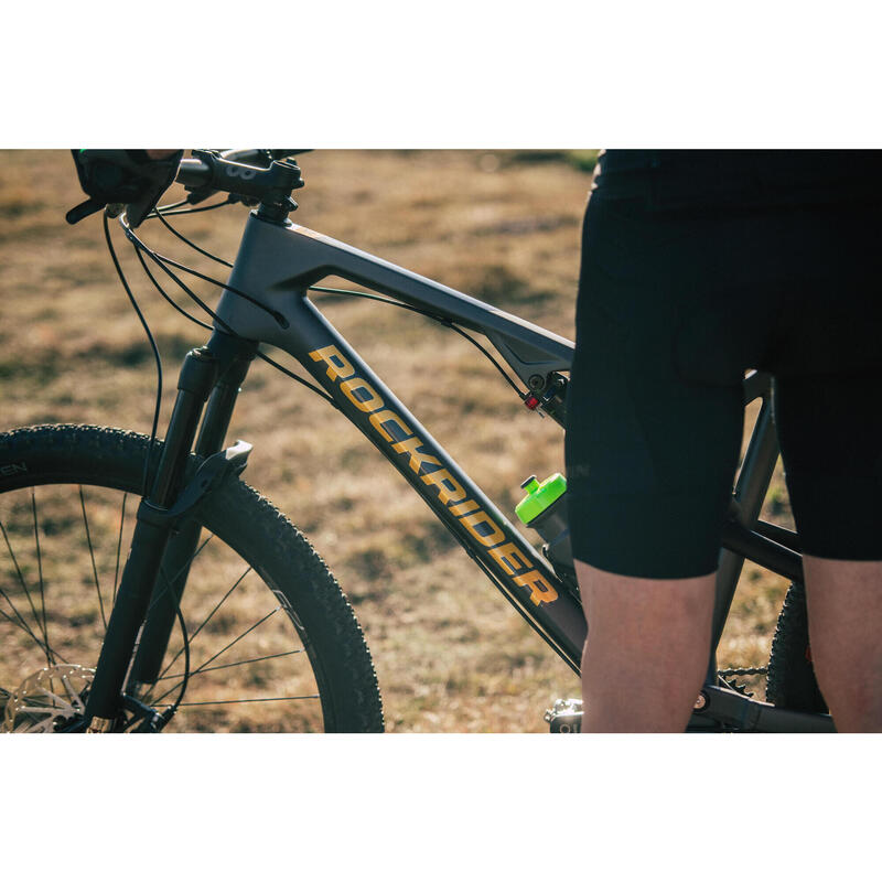 MTB Shorts ST 900 mit Trägern Herren schwarz