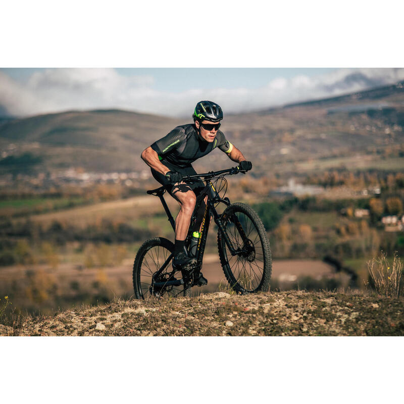 MTB Shorts ST 900 mit Trägern Herren schwarz