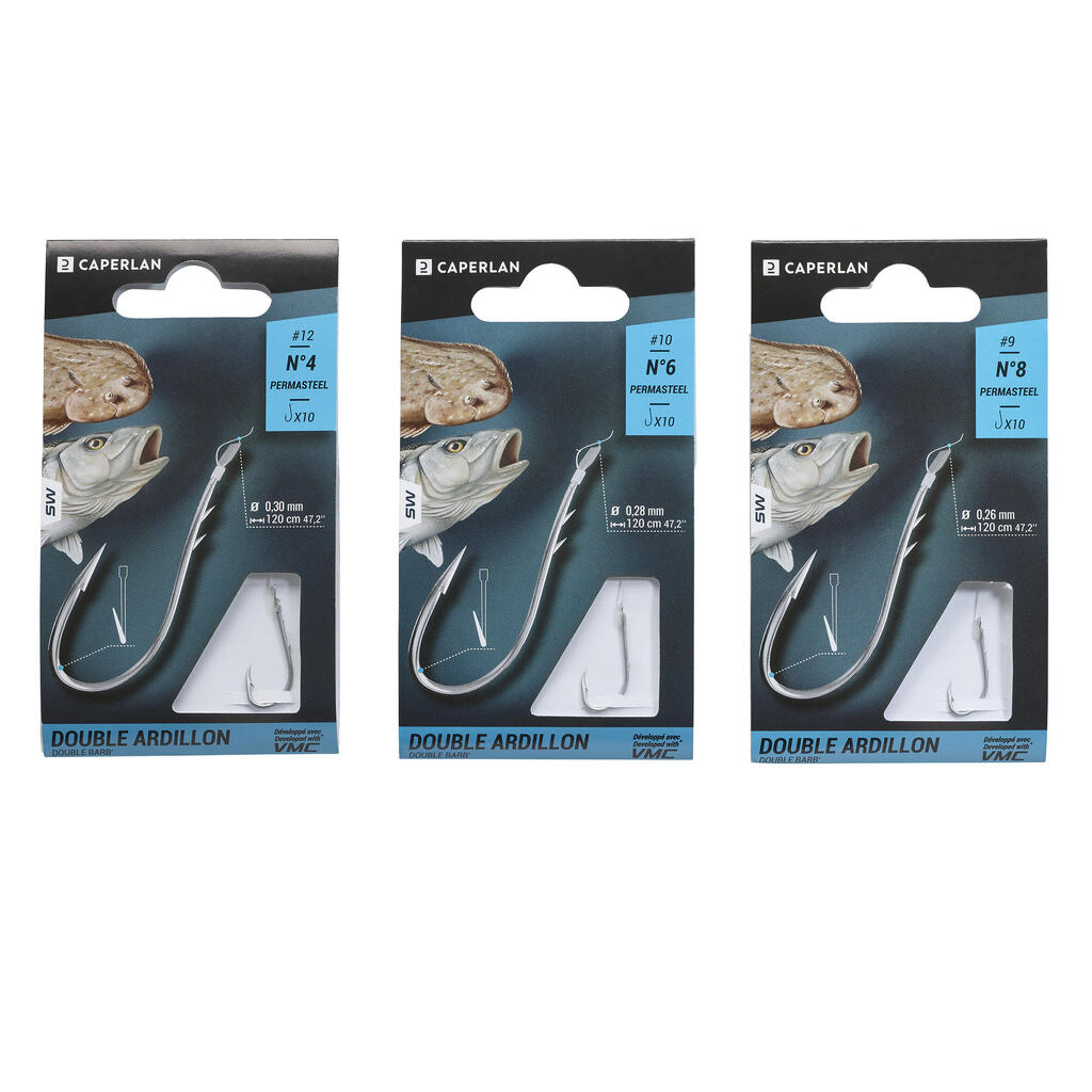 Fishing Rigged Hooks SN Hook - Sea Double Barb