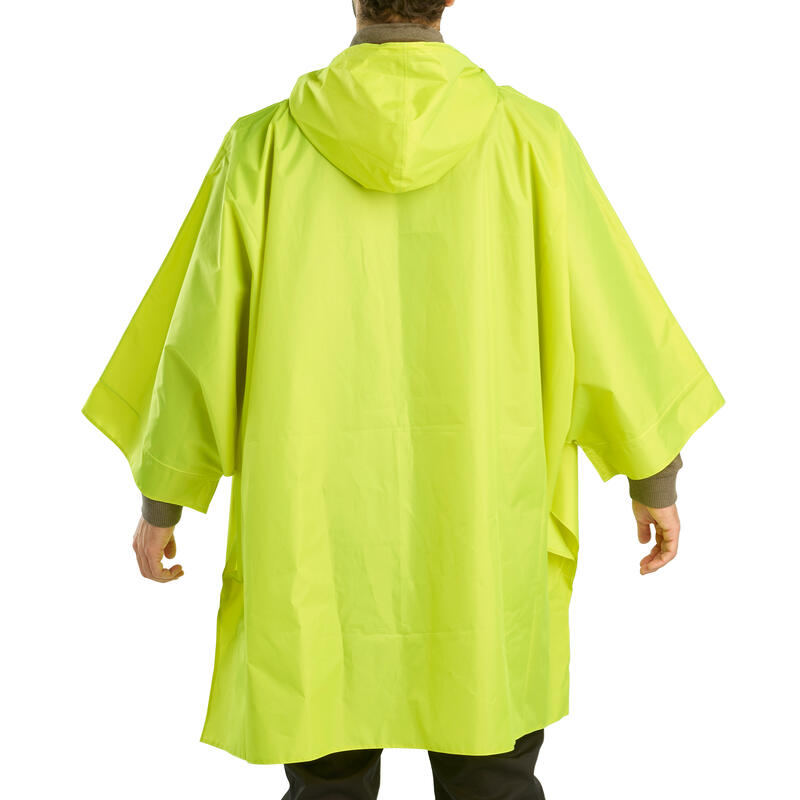 Poncho Chubasquero Lluvia Solognac Glenarm Adulto Capa Impermeable Verde