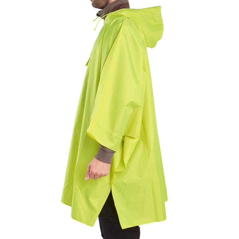 Poncho Chubasquero Lluvia Solognac Glenarm Adulto Capa Impermeable Verde