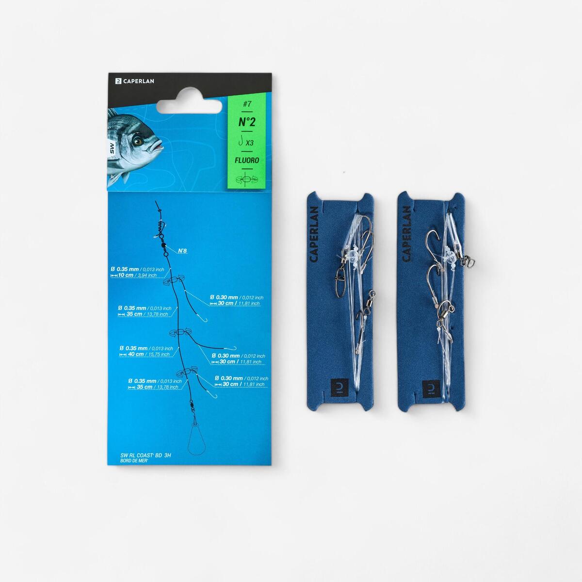 Bas de ligne pêche en mer SW RL COAST BD X2 3H