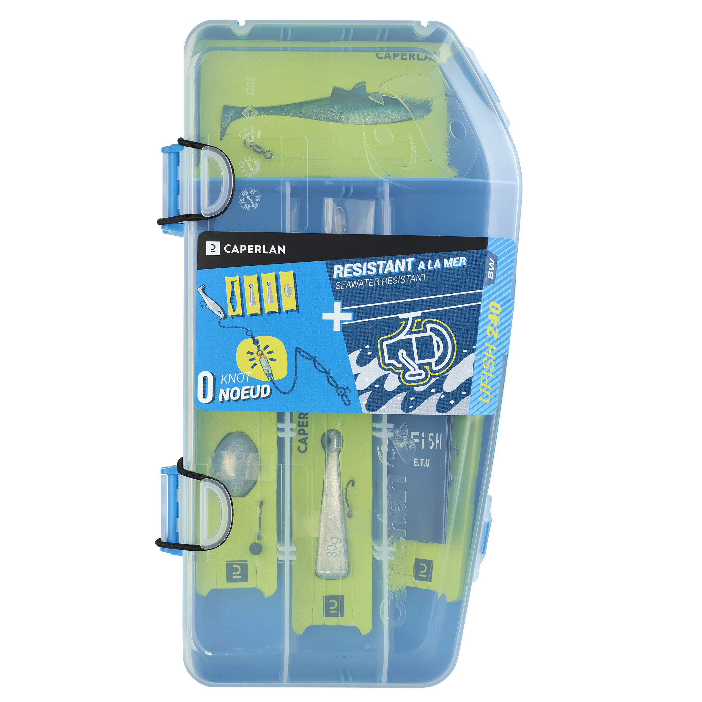 SEA-FISHING DISCOVERY KIT UFISH SEA 240 ETU - Upto 2.25 Kgs