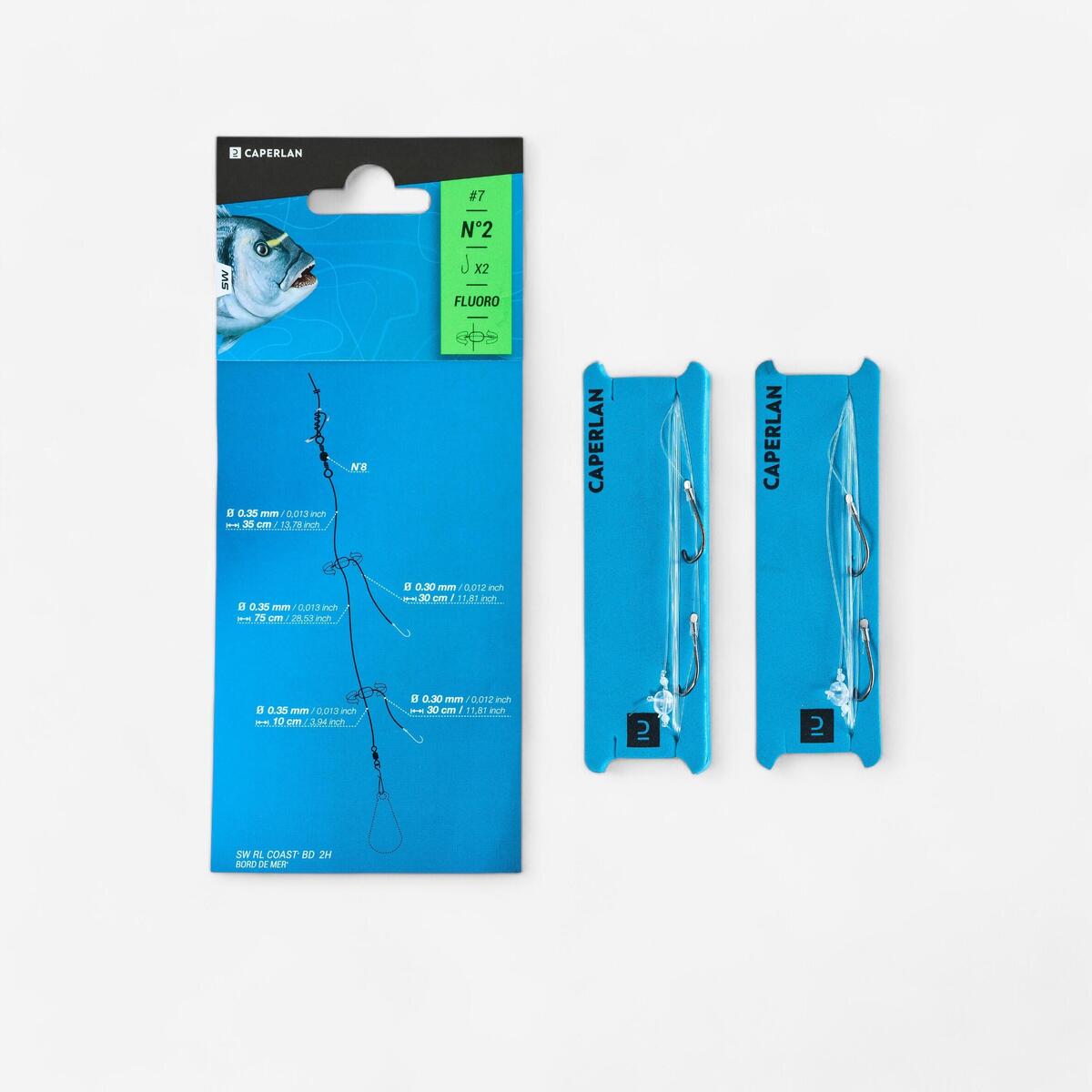 Bas de ligne pêche en mer SW RL COAST BD X2 2H