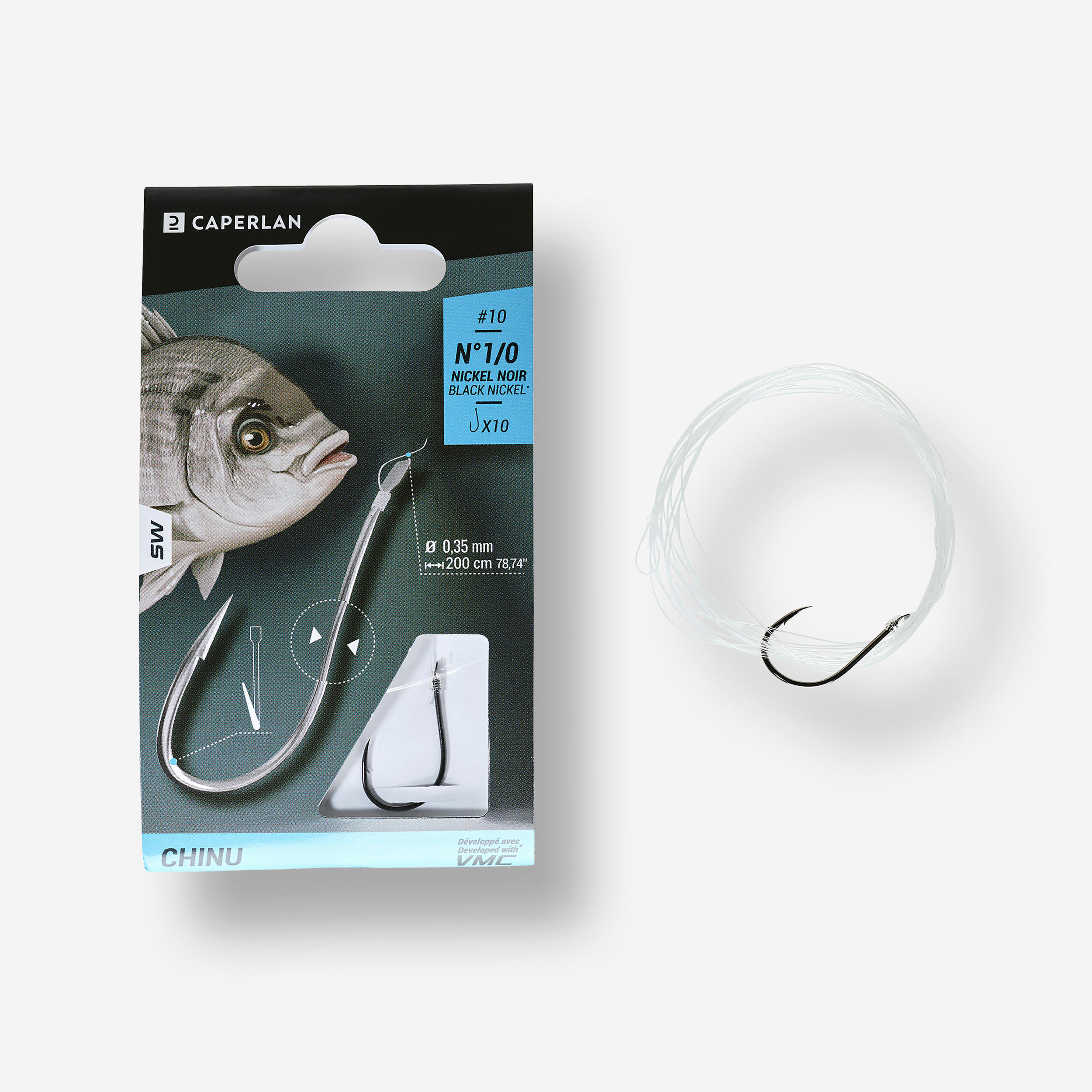 Decathlon | Ami montati pesca mare SN HOOK CHINU |  Caperlan