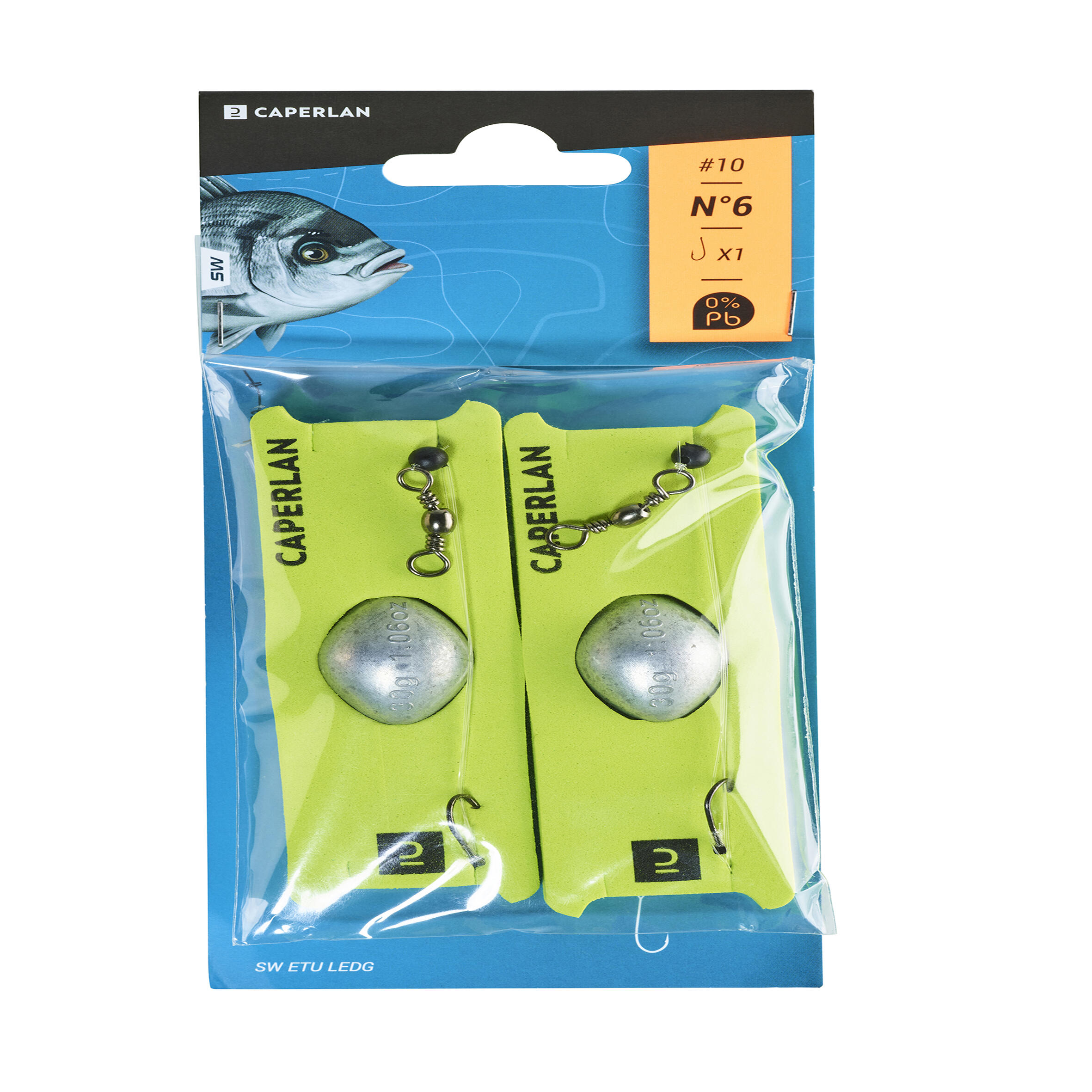Terminale pesca in mare SW ETU LEDG x2 2/2