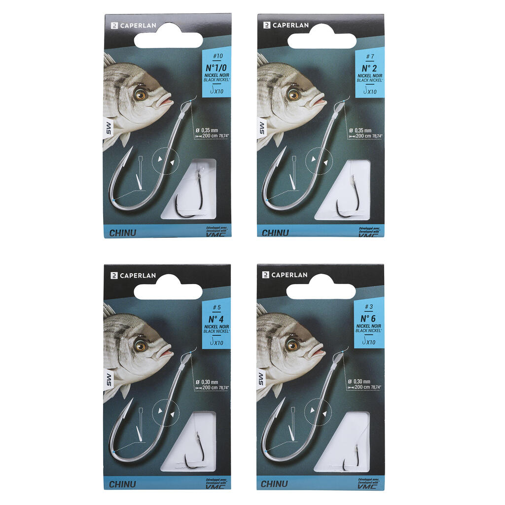 SN HOOK CHINU קרסים בצורת חץ לחוט דיג לדיג בים