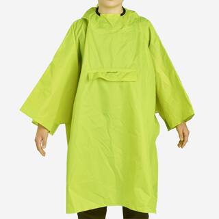 Rain Poncho Kids Lightweight Waterproof - Lime