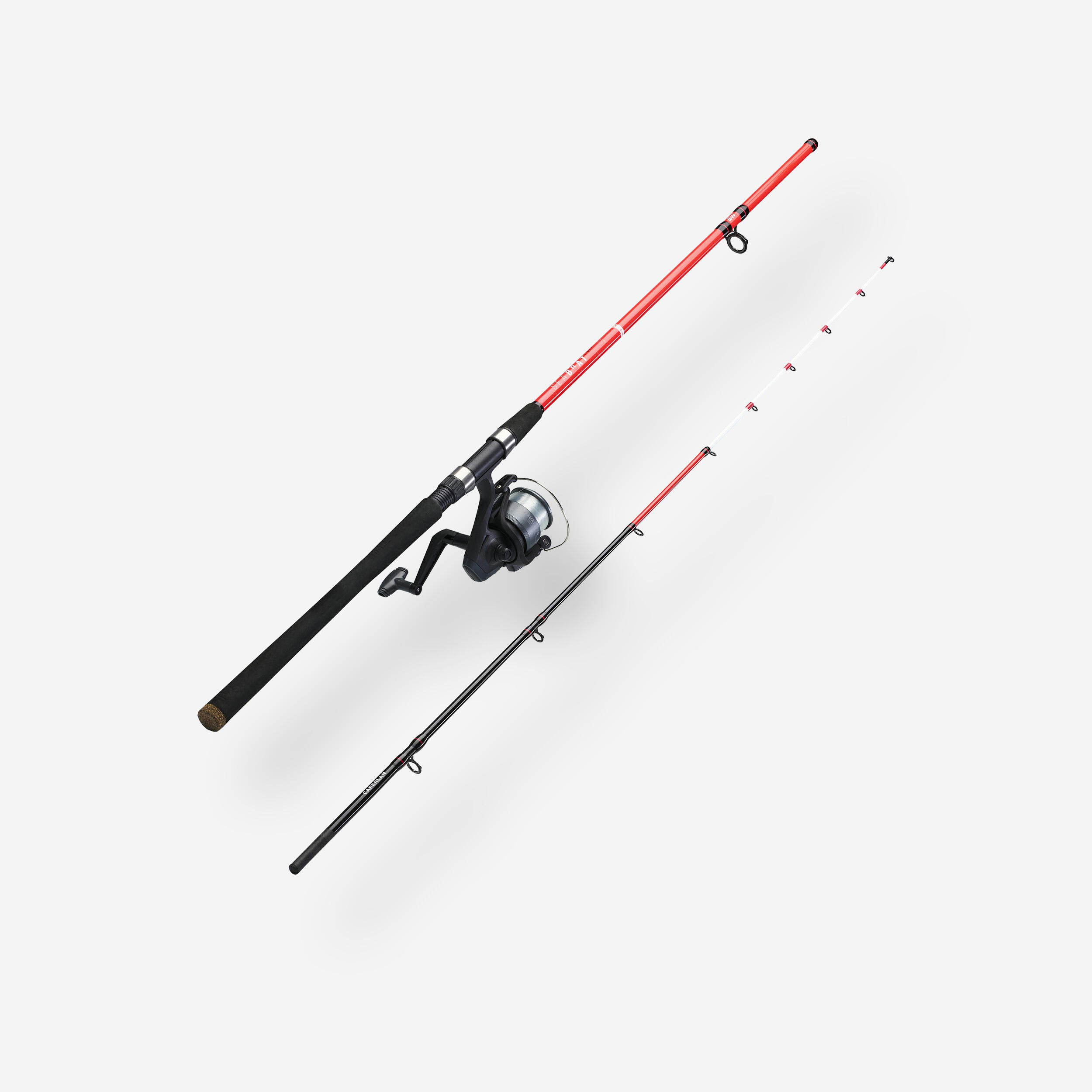 Cana de encaixe para pesca no mar em barco seaboat light-100 210/2 (conjunto)