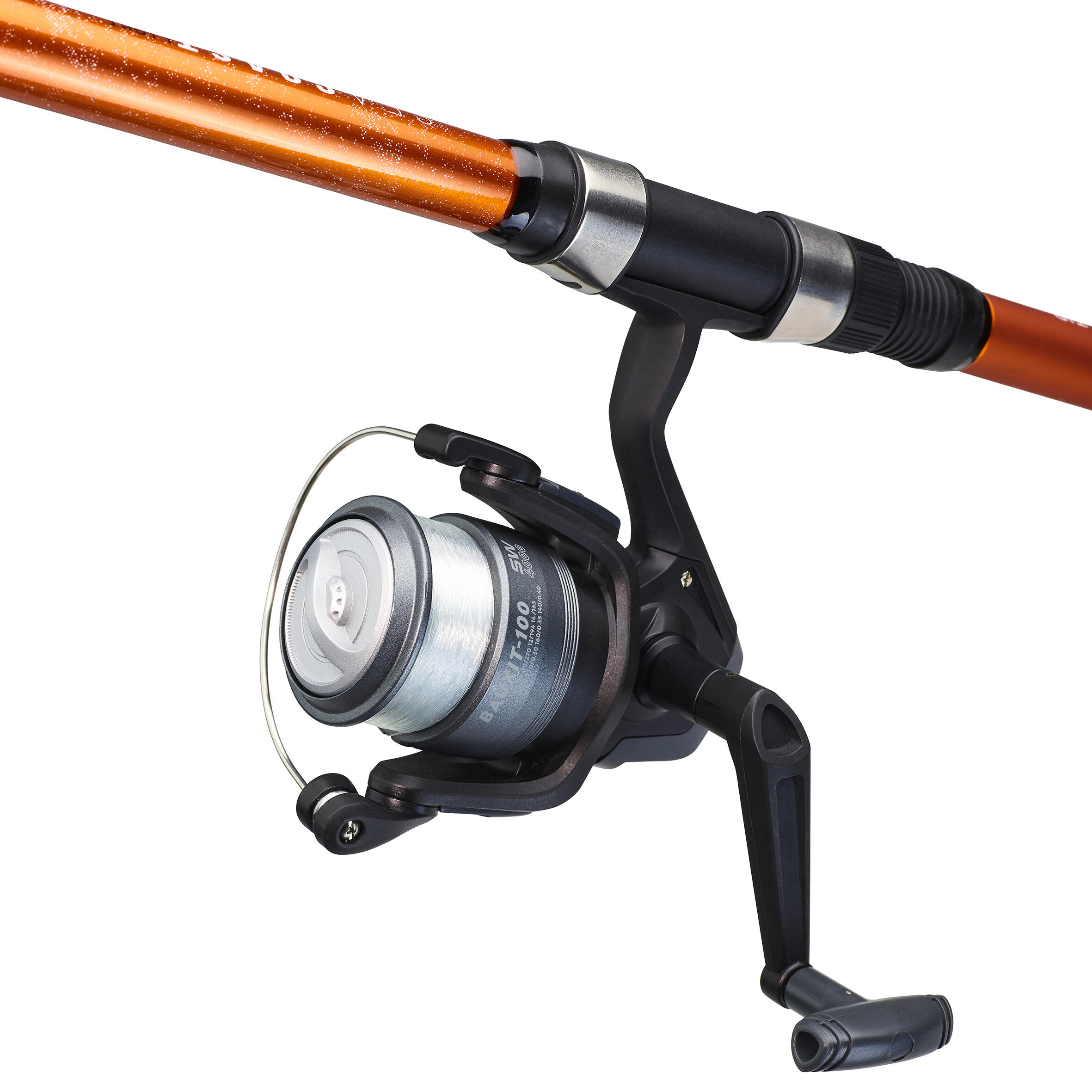 SEA FISHING TELESCOPIC PRESS-FIT COMBO SEACOAST LIGHT 100 300  4/8