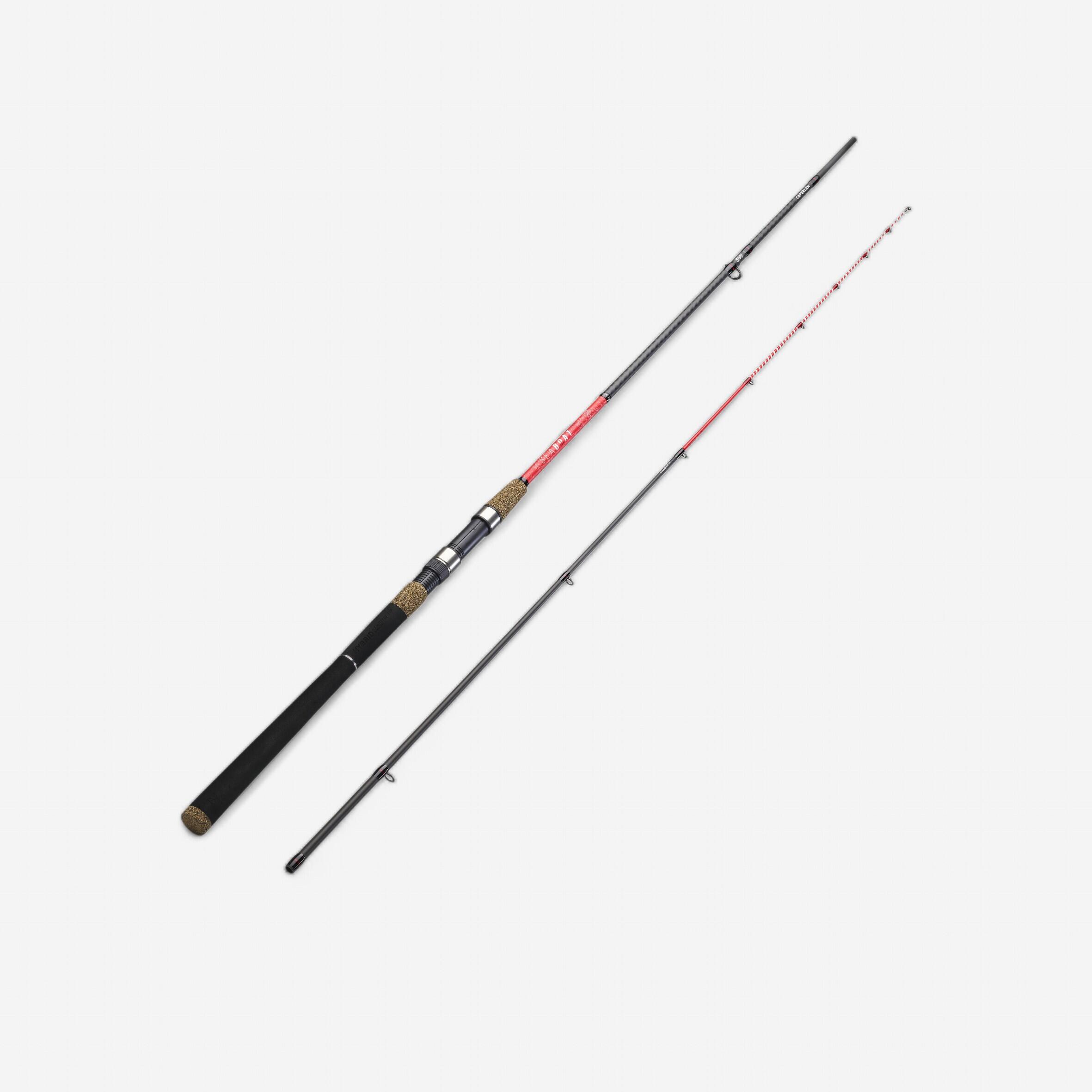 SEABOAT LIGHT 500 240/2 HYBRID BOAT ROD WITH SEA-FISHING HANDLE