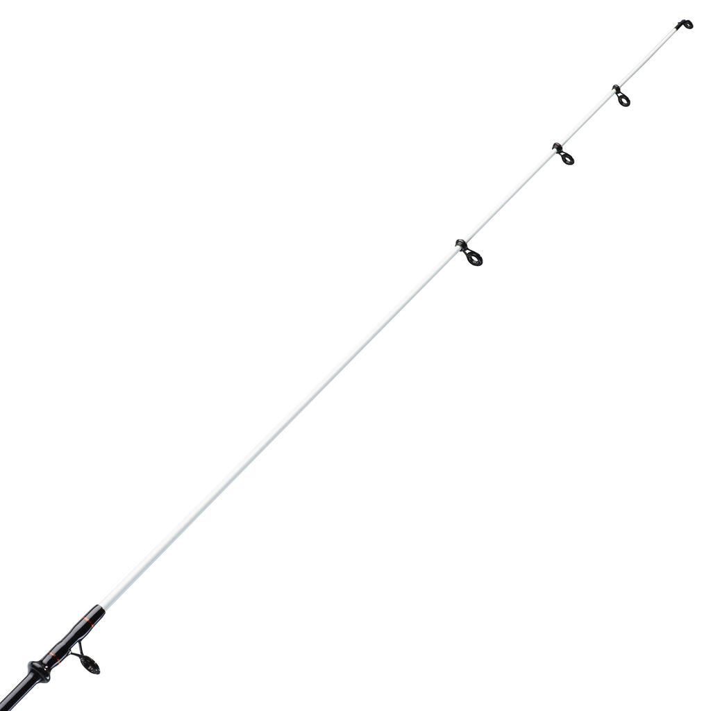 חכת קומבו טלסקופית דגם SEACOAST LIGHT 100 300 להתאמה בלחיצה עבור דיג בים 
