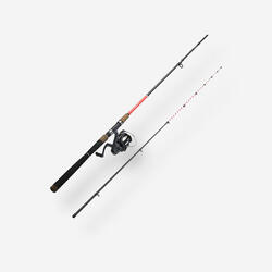 SET MET OVERSTEEKHENGEL VOOR BOOTVISSEN OP ZEE SEABOAT LIGHT 500 240/2